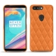 Capa em pele OnePlus 5T - Orange - Couture ( Nappa - Pantone 1495U ) 
