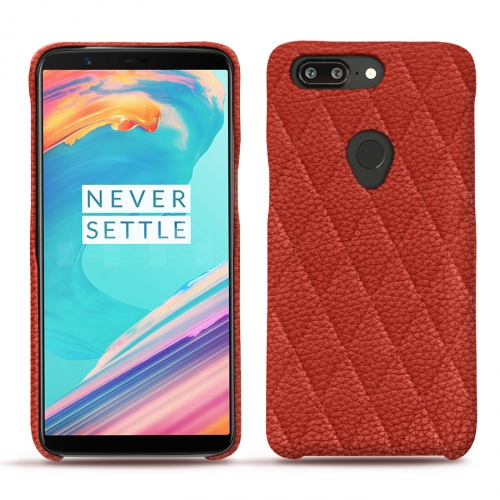Housses, coques et étuis fabriqués main Oneplus 5T Papaye - Couture ( Pantone #b54317 ) 