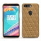 Coque cuir OnePlus 5T - Sable vintage - Couture