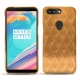 OnePlus 5T leather cover - Or Maïa - Couture
