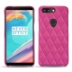 Coque cuir OnePlus 5T - Rose BB - Couture