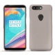 Funda de piel OnePlus 5T - Taupe innocent