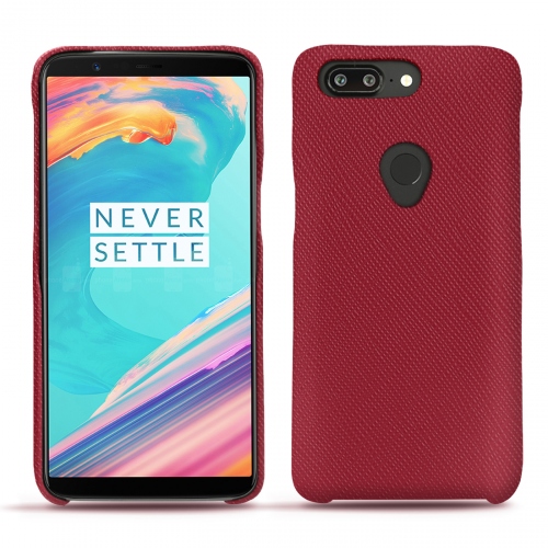 Housses, coques et étuis fabriqués main Oneplus 5T Rouge passion ( Pantone #a6192e ) 