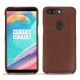 レザーケース OnePlus 5T - Marron délicat