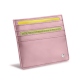 防RFID / NFC辐射- X4卡片包 - Rose ( Nappa - Pantone 2365C ) 