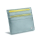 Porte cartes X4 - Anti-RFID / NFC - Bleu ciel ( Nappa - Pantone 277C ) 