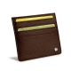 Credit Card holder X4 - Anti-RFID / NFC - Châtaigne ( Pantone 476C ) 