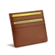 Credit Card holder X4 - Anti-RFID / NFC - Marron PU