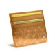 Porta carte X4 - Anti-RFID / NFC - Or Maïa - Couture