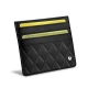 Credit Card holder X4 - Anti-RFID / NFC - Negre poudro - Couture