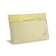 Credit Card holder X2 - Anti-RFID / NFC - Beige ( Nappa - Pantone 7502C ) 