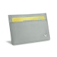 Porta-cartões X2 - Anti-RFID / NFC - Gris ( Nappa - Pantone W428C ) 