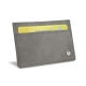 クレジットカードホルダー　X2 - RFID / NFC 保護機能付き - Acier vintage ( Pantone 403C ) 