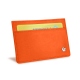 Credit Card holder X2 - Anti-RFID / NFC - Orange fluo
