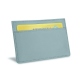 Credit Card holder X2 - Anti-RFID / NFC - Bleu Ciel PU