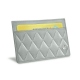 Credit Card holder X2 - Anti-RFID / NFC - Gris - Couture ( Nappa - Pantone W428C ) 