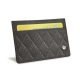 Credit Card holder X2 - Anti-RFID / NFC - Anthracite - Couture ( Pantone 424C ) 