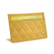 Porta-cartões X2 - Anti-RFID / NFC - Mimosa - Couture ( Pantone 141C ) 