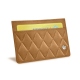 Kartenetui X2 - Anti-RFID / NFC - Castan esparciate - Couture
