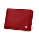 Credit card and note wallet - Rouge ( Nappa - Pantone 199C ) 