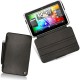 Capa em pele  HTC Flyer  - Noir ( Nappa - Black ) 