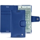 Lederschutzhülle Sony Xperia XZ1 Compact - Bleu océan ( Nappa - Pantone 293C ) 