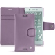 Housse cuir Sony Xperia XZ1 Compact - Lilas ( Nappa - Pantone 2645U ) 