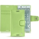 Custodia in pelle Sony Xperia XZ1 Compact - Vert olive ( Nappa - Pantone 578U ) 