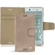 Capa em pele Sony Xperia XZ1 Compact - Taupe vintage ( Pantone 7530C ) 