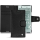 硬质真皮保护套 Sony Xperia XZ1 Compact - Ebène ( Sleek P C12 - Black ) 
