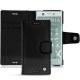 Custodia in pelle Sony Xperia XZ1 Compact - Onyx ( Black ) 