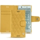 Sony Xperia XZ1 Compact leather case - Mimosa - Couture ( Pantone 141C ) 