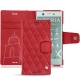 Lederschutzhülle Sony Xperia XZ1 Compact - Rouge troupelenc - Couture
