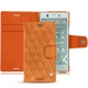 Lederschutzhülle Sony Xperia XZ1 Compact - Mandarine vintage - Couture