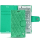 Funda de piel Sony Xperia XZ1 Compact - Menthe vintage - Couture