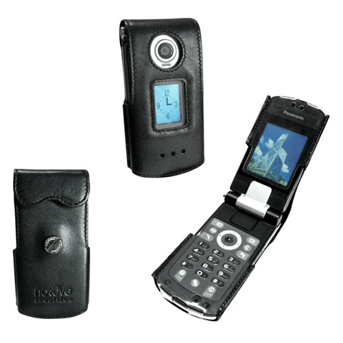 Astuccio in pelle Panasonic X800 