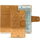 Housse cuir Sony Xperia XZ1 Compact - Or Maïa - Couture