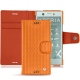 Custodia in pelle Sony Xperia XZ1 Compact - Abaca arancio