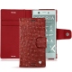Funda de piel Sony Xperia XZ1 Compact - Autruche ciliegia