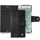 Lederschutzhülle Sony Xperia XZ1 Compact - Serpent nero