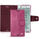 Capa em pele Sony Xperia XZ1 Compact - Serpent ciclamino
