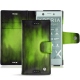 Funda de piel Sony Xperia XZ1 Compact - Vert Patine