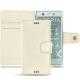Sony Xperia XZ1 Compact leather case - Blanc PU