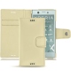 Funda de piel Sony Xperia XZ1 Compact - Beige PU