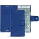 硬质真皮保护套 Sony Xperia XZ1 Compact - Bleu Océan PU
