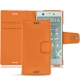 Sony Xperia XZ1 Compact leather case - Orange PU