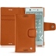 Custodia in pelle Sony Xperia XZ1 Compact - Orange vibrant