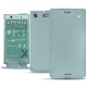 Housse cuir Sony Xperia XZ1 Compact - Bleu ciel ( Nappa - Pantone 277C ) 