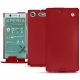 Funda de piel Sony Xperia XZ1 Compact - Rouge ( Nappa - Pantone 199C ) 