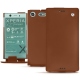 Funda de piel Sony Xperia XZ1 Compact - Marron ( Nappa - Pantone 1615C ) 